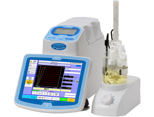 カールフィッシャー水分計（電量滴定法）